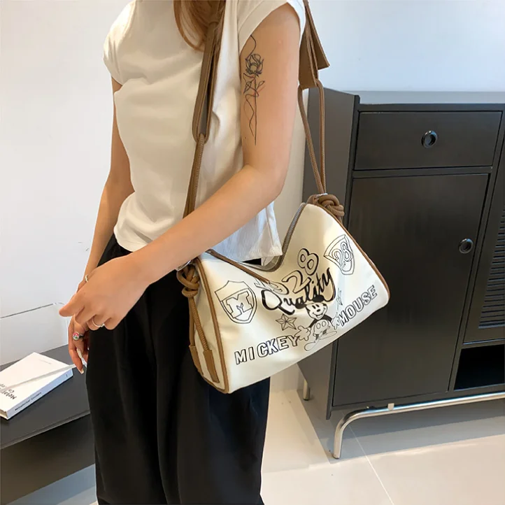 Capacious One-shoulder Leisure Bag for Female