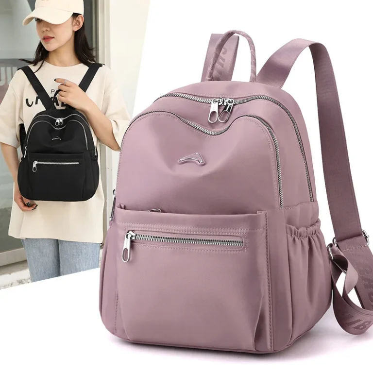 Trend fashionable Nylon Fabric Female Backpacks For Contemporary Lifestyles